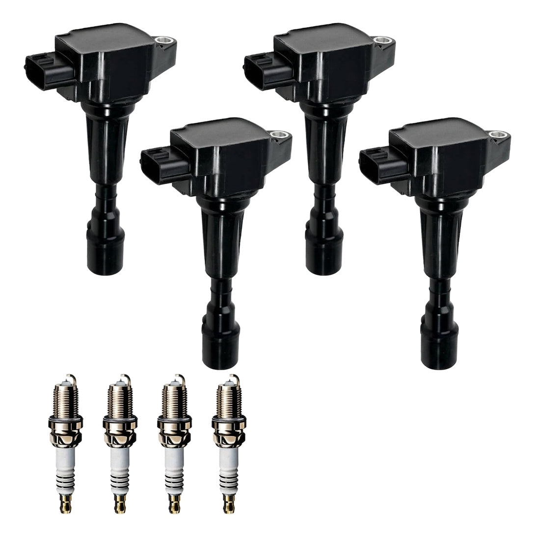 Ignition Coil and Iridium Spark Plugs for Mazda 2 (2011-2017) 1.5L