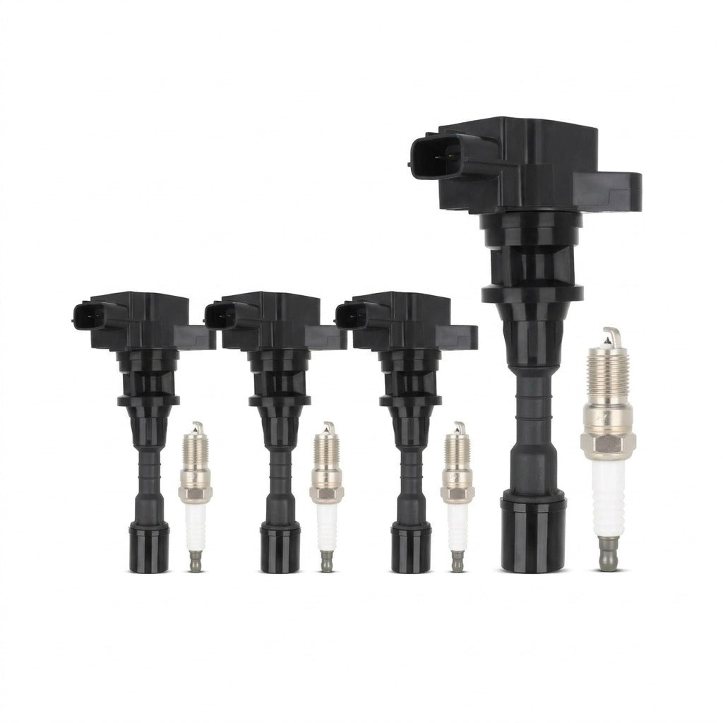 Ignition Coil and Iridium Spark Plugs for Mazda 5 (2006-2007) 2.3L
