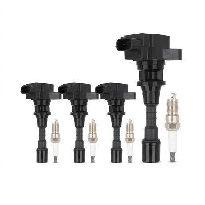 Ignition Coil and Iridium Spark Plugs for Mazda 5 (2006-2007) 2.3L