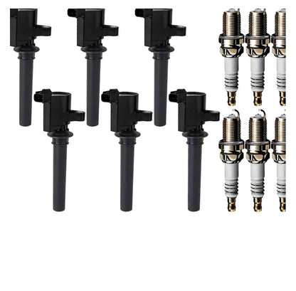 Ignition Coil and Iridium Spark Plugs for Mazda MPV (2002-2006) 3.0L