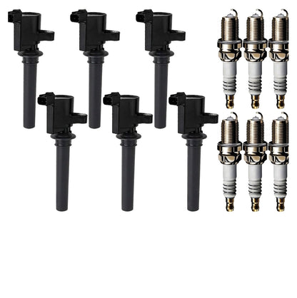 Ignition Coil and Iridium Spark Plugs for Mazda Tribute (2008-2011) 3.0L
