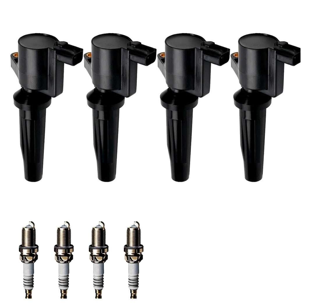 Ignition Coil and Iridium Spark Plugs for Mazda Tribute (2009-2011) 2.5L