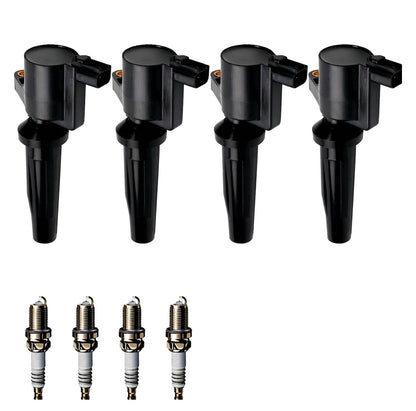 Ignition Coil and Iridium Spark Plugs for Mazda Tribute (2009-2011) 2.5L