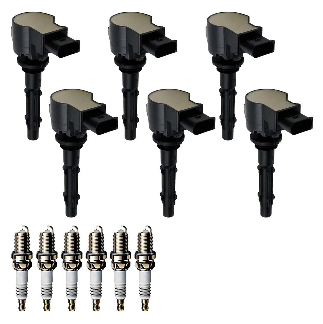 Ignition Coil and Iridium Spark Plugs for Mercedes Benz E-Class (2007-2009) 3.0L