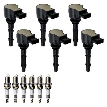 Ignition Coil and Iridium Spark Plugs for Mercedes Benz E-Class (2007-2009) 3.0L