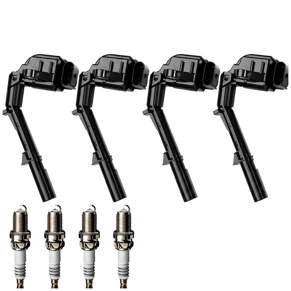 Ignition Coil and Iridium Spark Plugs for Mercedes Benz GLA-Class (2015-2020) 2.0L
