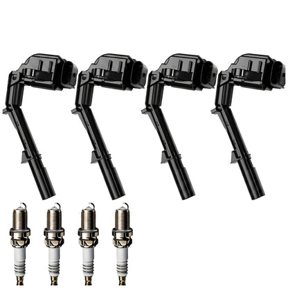 Ignition Coil and Iridium Spark Plugs for Mercedes Benz GLA-Class (2015-2020) 2.0L