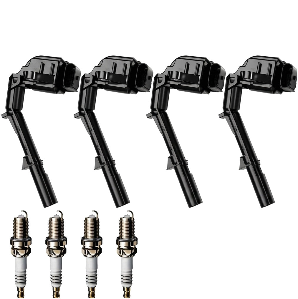 Ignition Coil and Iridium Spark Plugs for Mercedes Benz SLC-Class (2017-2019) 2.0L