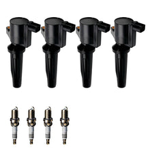 Ignition Coil and Iridium Spark Plugs for Mercury Mariner (2005-2008) 2.3L