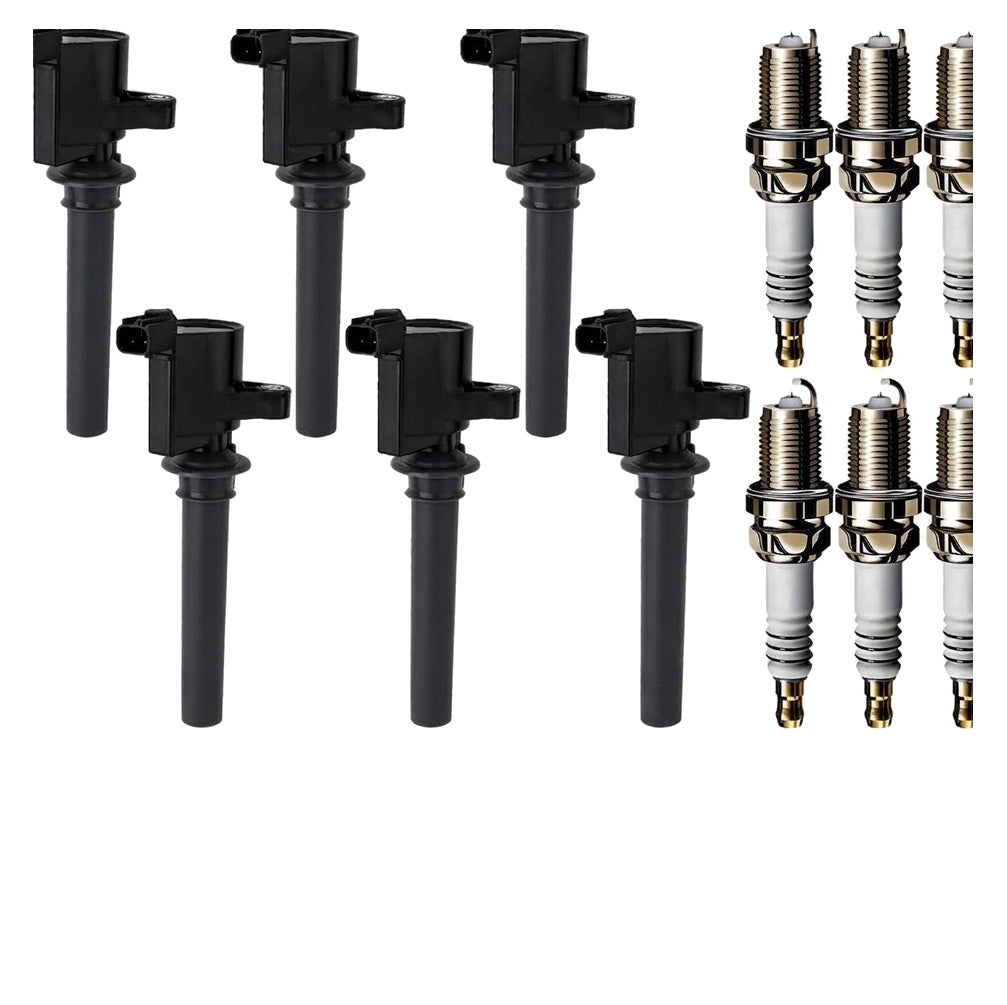 Ignition Coil and Iridium Spark Plugs for Mercury Mountaineer (2000-2005) 4.0L