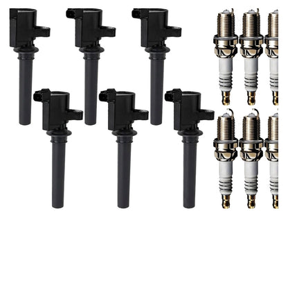 Ignition Coil and Iridium Spark Plugs for Mercury Mountaineer (2000-2005) 4.0L