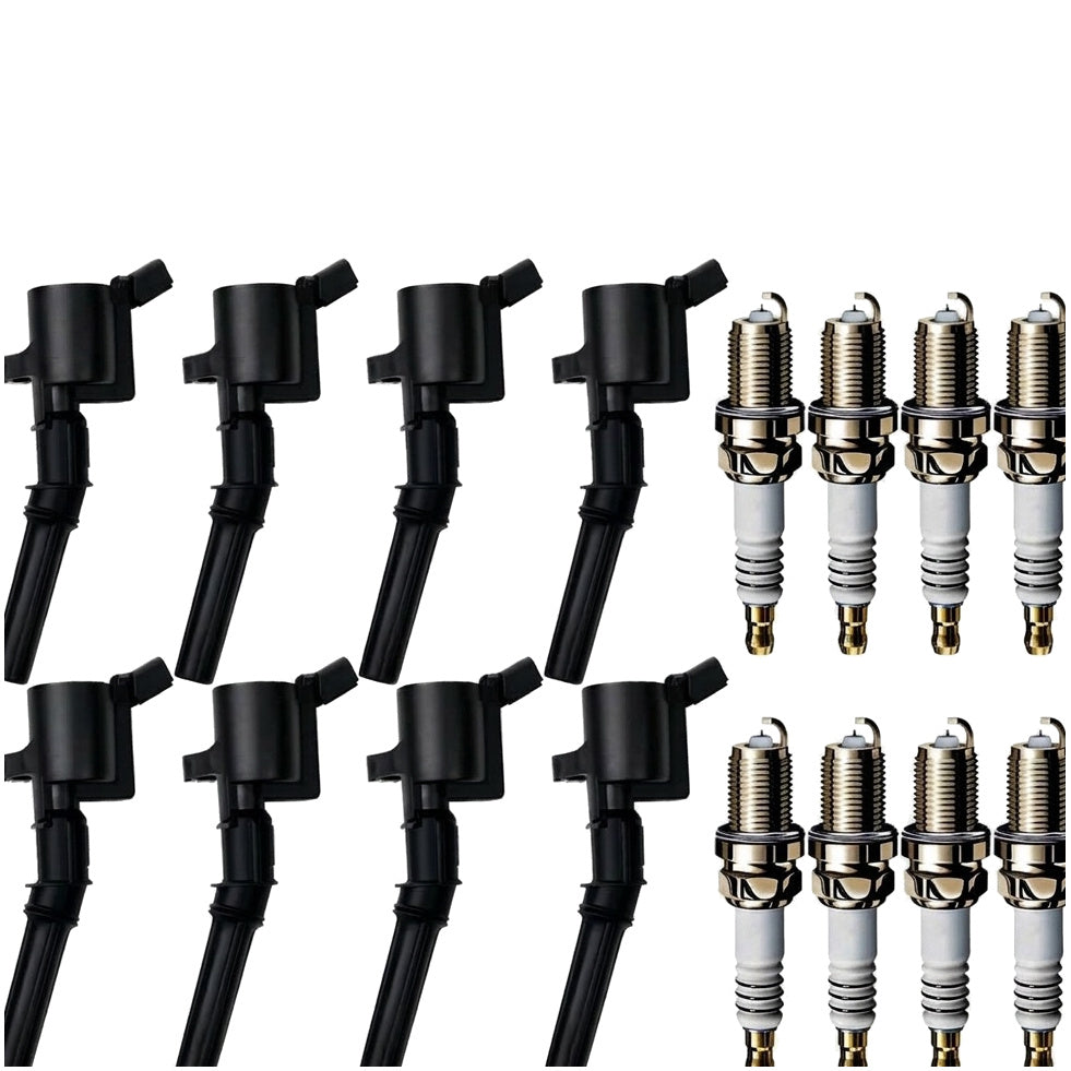 Ignition Coil and Iridium Spark Plugs for Mercury Mountaineer (2002-2010) 4.6L
