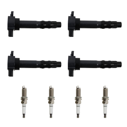 Ignition Coil and Iridium Spark Plugs for Mitsubishi Galant (2004-2012) 2.4L
