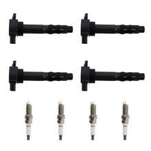 Ignition Coil and Iridium Spark Plugs for Mitsubishi Outlander (2004-2006) 2.4L