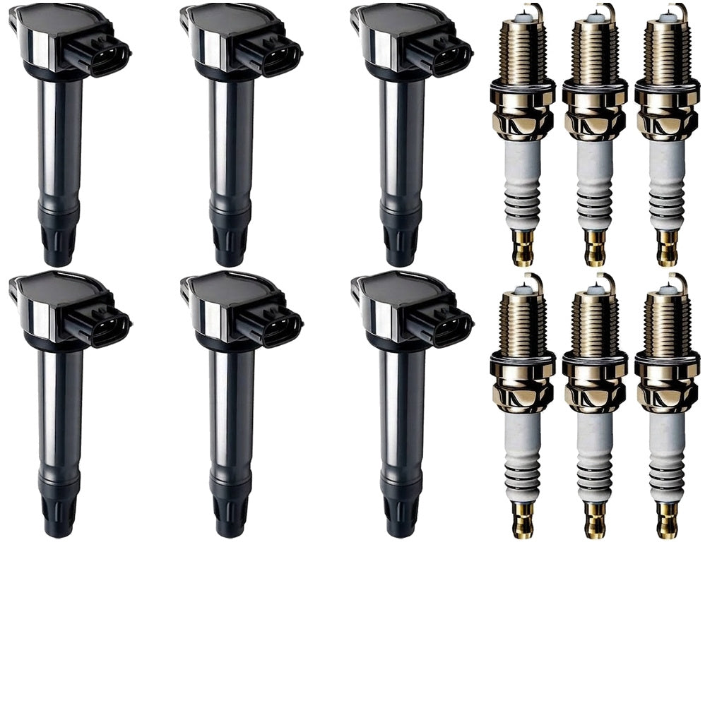 Ignition Coil and Iridium Spark Plugs for Mitsubishi Outlander (2007-2020) 3.0L
