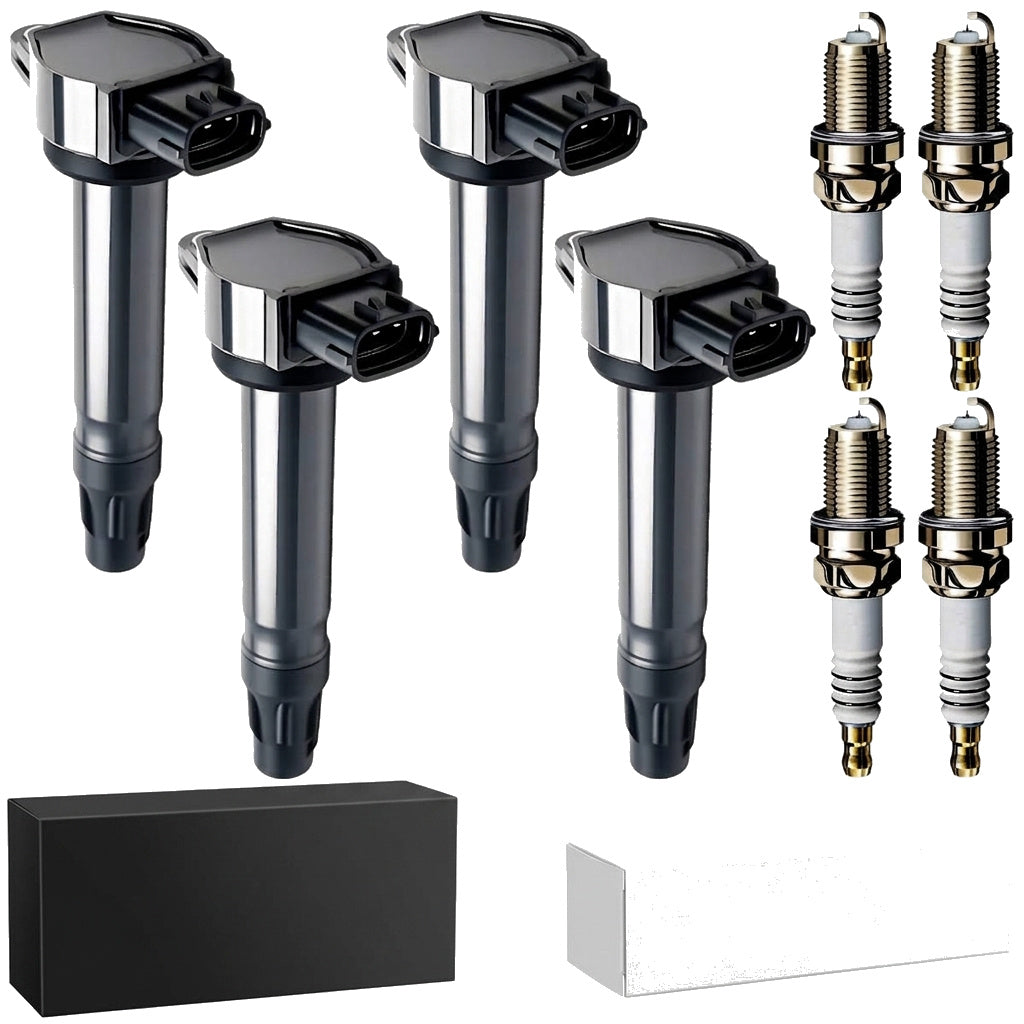 Ignition Coil and Iridium Spark Plugs for Mitsubishi Outlander (2008-2013) 2.4L