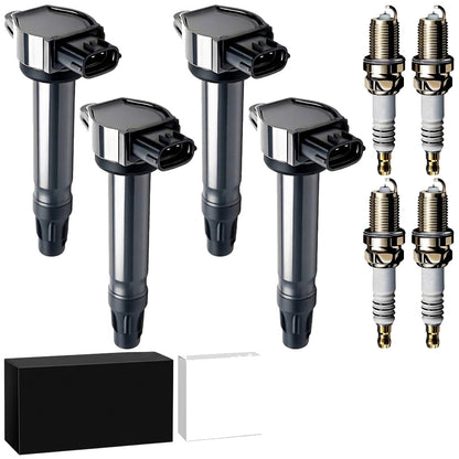 Ignition Coil and Iridium Spark Plugs for Mitsubishi Outlander Sport (2011-2017) 2.0L