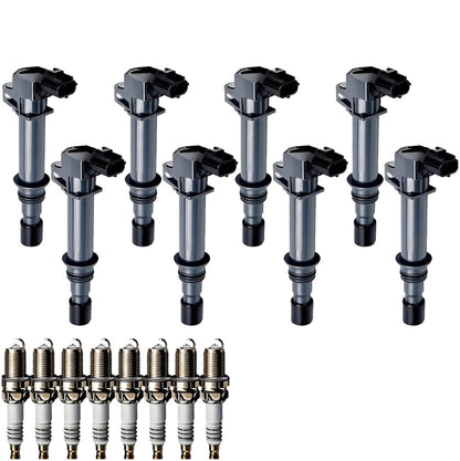 Ignition Coil and Iridium Spark Plugs for Mitsubishi Raider (2006-2008) 4.7L