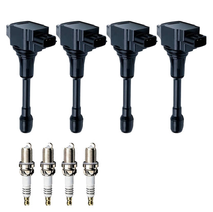 Ignition Coil and Iridium Spark Plugs for Nissan Frontier (2005-2019) 2.5L