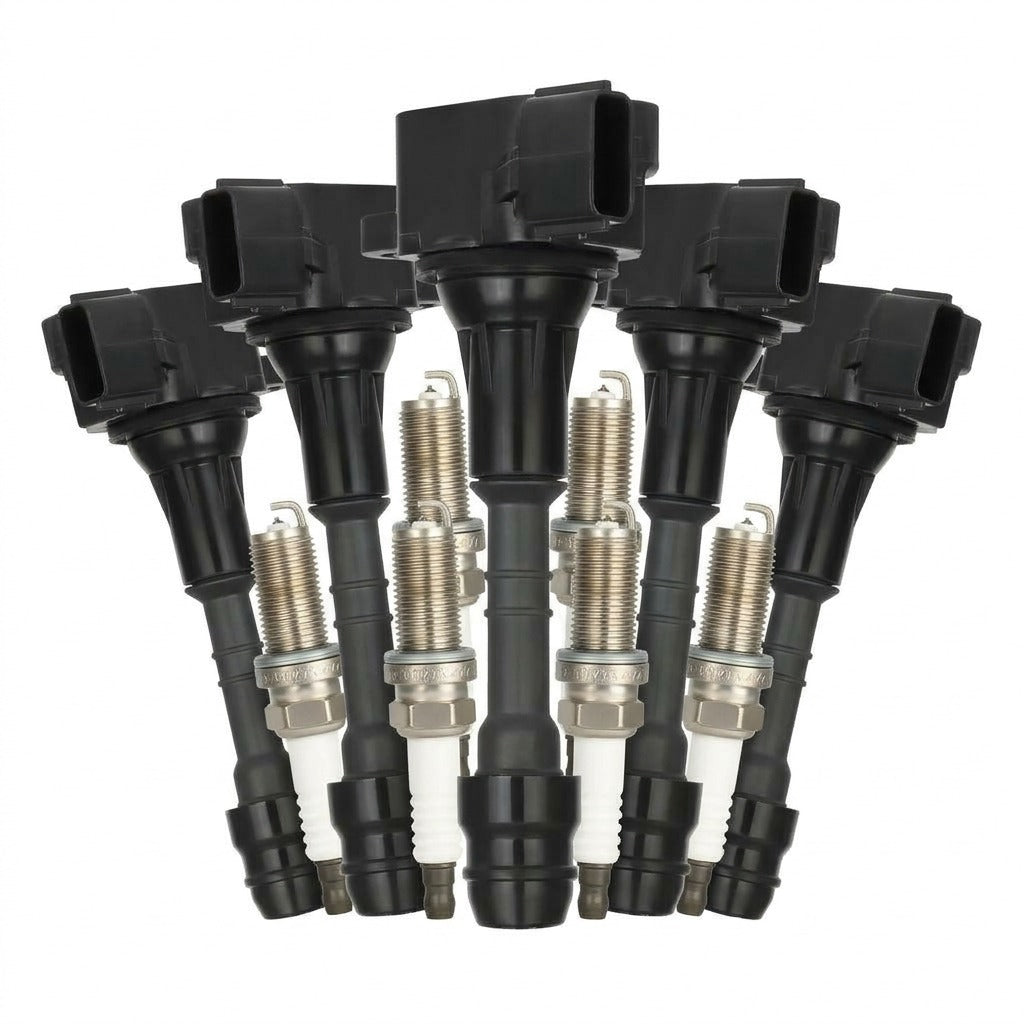 Ignition Coil and Iridium Spark Plugs for Nissan NV1500 NV2500 NV3500 (2012-2019) 4.0L
