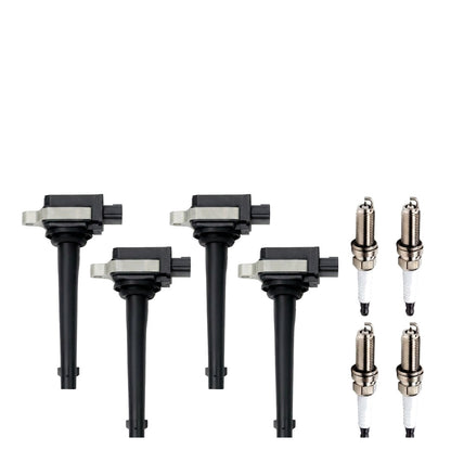 Ignition Coil and Iridium Spark Plugs for Nissan Sentra (2007-2008) 2.0L