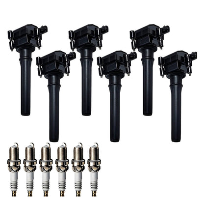 Ignition Coil and Iridium Spark Plugs for Plymouth Prowler (1999-2001) 3.5L