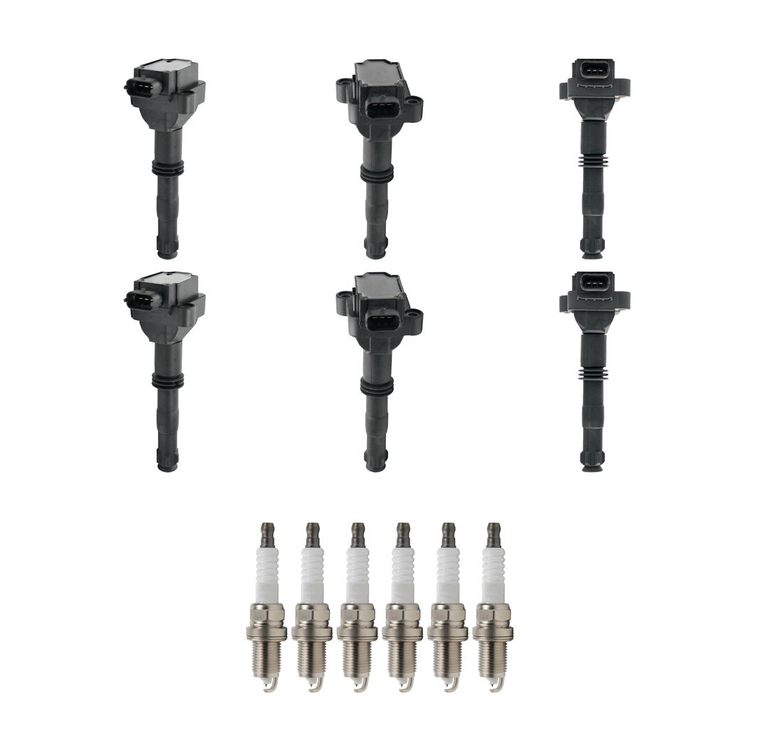 Ignition Coil and Iridium Spark Plugs for Porsche 911 (2011-2012) 3.6L