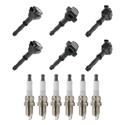 Ignition Coil and Iridium Spark Plugs for Porsche Boxster (1997-2008) 2.5L 2.7L 3.2L 3.4L