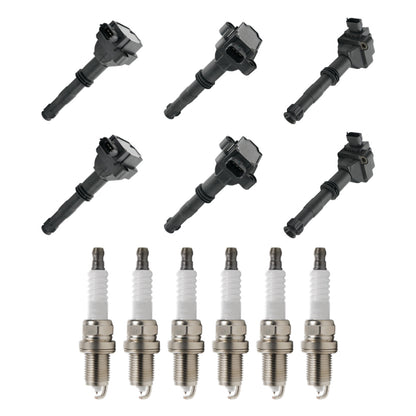 Ignition Coil and Iridium Spark Plugs for Porsche Cayman (2006-2008) 2.7L 3.4L