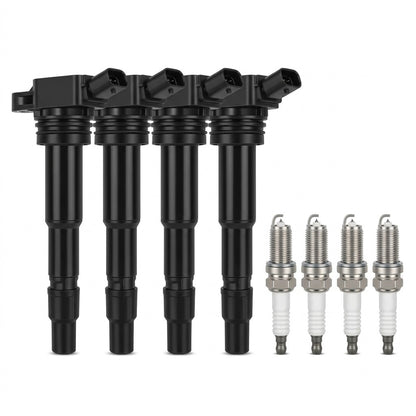 Ignition Coil and Iridium Spark Plugs for Saturn Ion (2003-2006) 2.2L