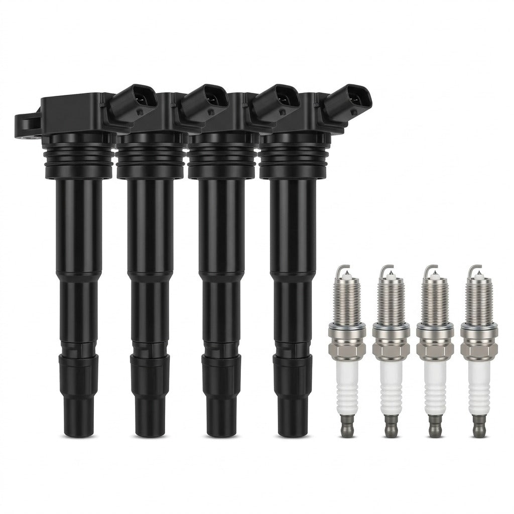 Ignition Coil and Iridium Spark Plugs for Saturn Vue (2002-2007) 2.2L