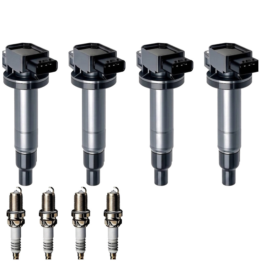 Ignition Coil and Iridium Spark Plugs for Scion xA (2004-2006) 1.5L