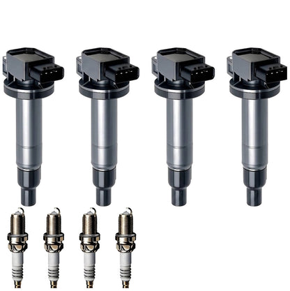Ignition Coil and Iridium Spark Plugs for Scion xA (2004-2006) 1.5L
