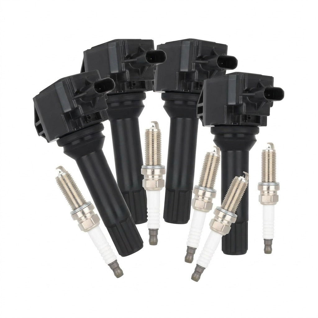 Ignition Coil and Iridium Spark Plugs for Subaru BRZ (2013-2014) 2.0L