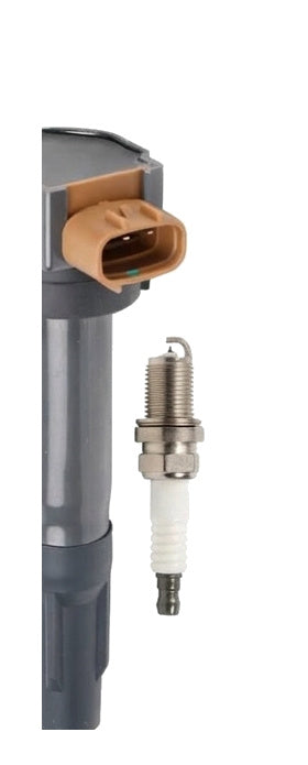 Ignition Coil and Iridium Spark Plugs for Suzuki Kizashi (2010-2013) 2.4L