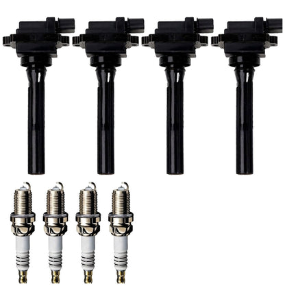 Ignition Coil and Iridium Spark Plugs for Suzuki Vitara (1999-2003) 2.0L