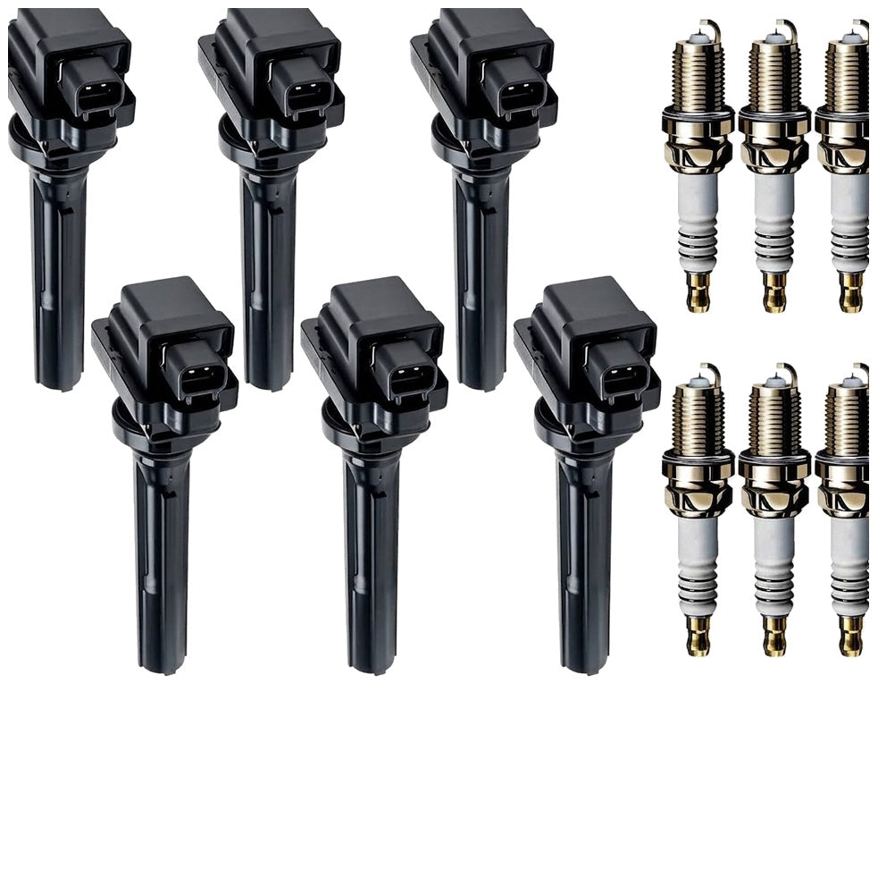 Ignition Coil and Iridium Spark Plugs for Suzuki XL7 (2002-2006) 2.7L