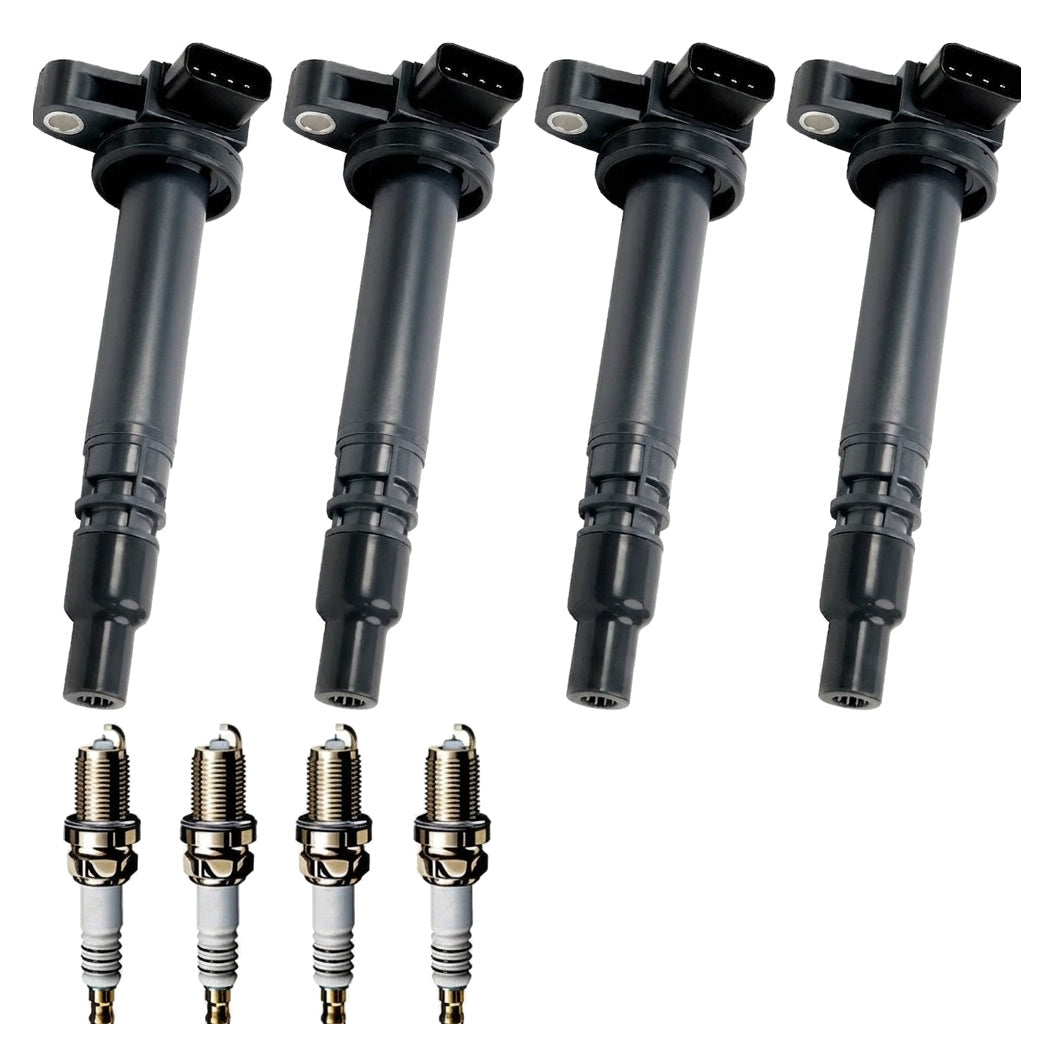 Ignition Coil and Iridium Spark Plugs for Toyota 4Runner (1999-2000) 2.7L