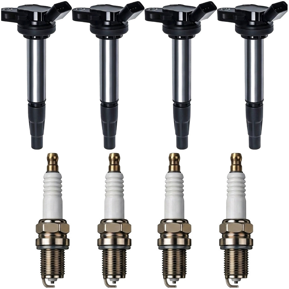 Ignition Coil and Iridium Spark Plugs for Toyota Prius (2010-2015) 1.8L