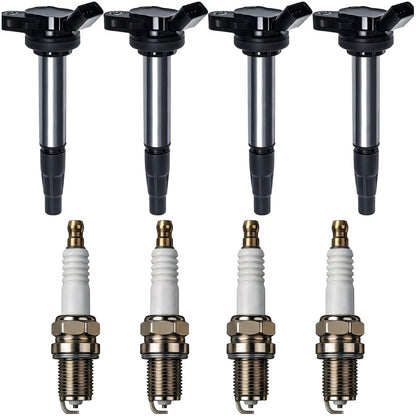 Ignition Coil and Iridium Spark Plugs for Toyota Prius (2010-2015) 1.8L