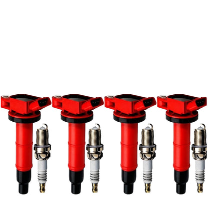 Ignition Coil and Iridium Spark Plugs for Toyota Solara (2002-2006) 2.4L