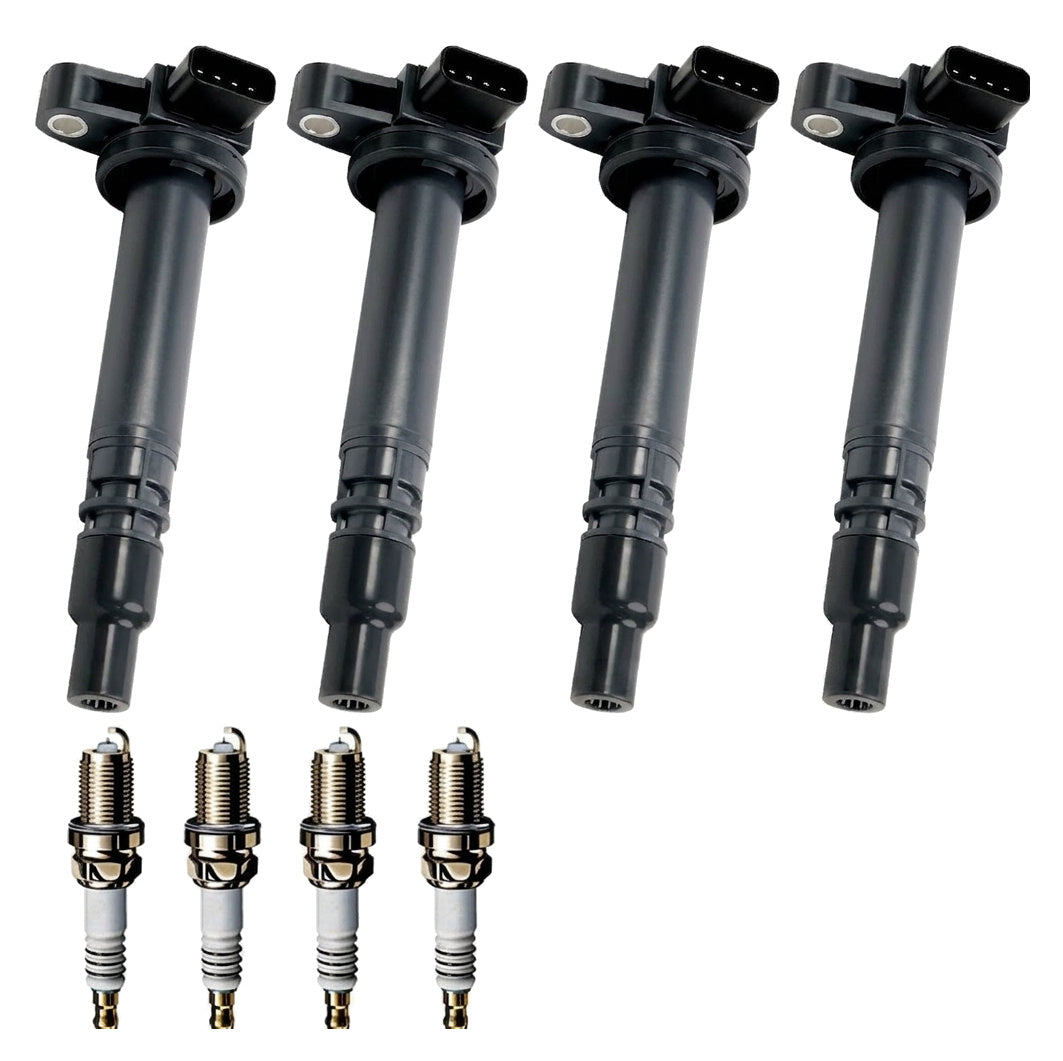 Ignition Coil and Iridium Spark Plugs for Toyota Tacoma (2000-2004) 2.7L
