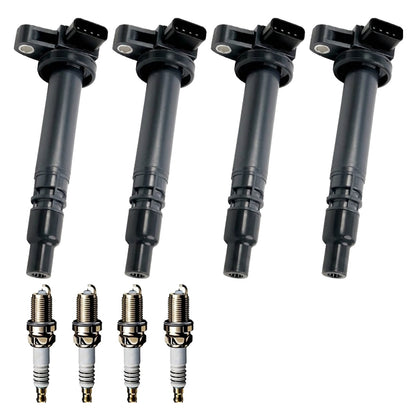 Ignition Coil and Iridium Spark Plugs for Toyota Tacoma (2000-2004) 2.7L