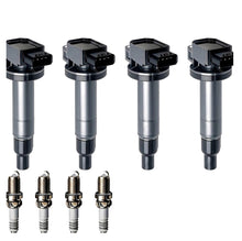 Ignition Coil and Iridium Spark Plugs for Toyota Yaris (2004-2005) 1.3L