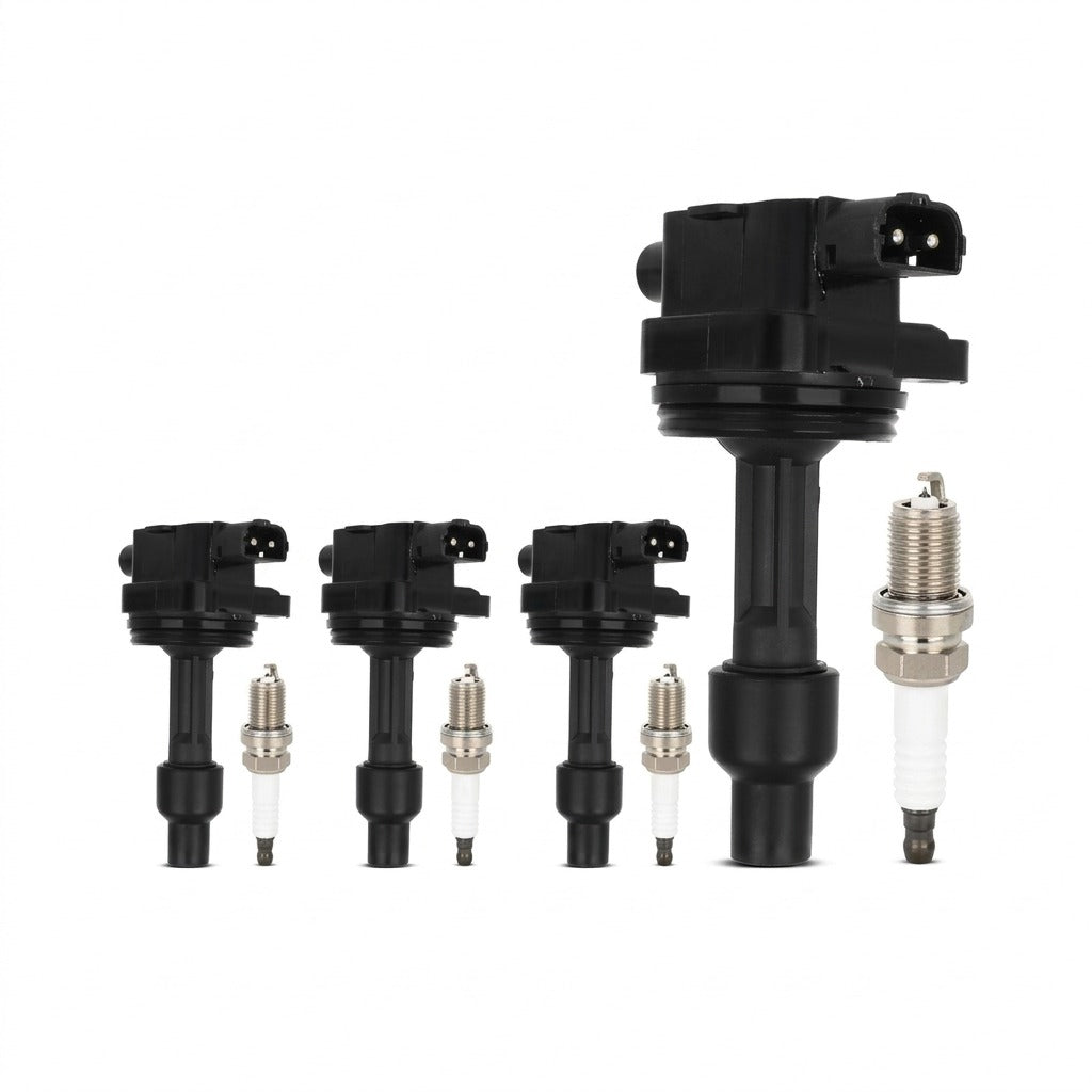Ignition Coil and Iridium Spark Plugs for Volvo S40 (2000-2004) 1.9L