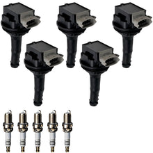 Ignition Coil and Iridium Spark Plugs for Volvo S40 (2004-2010) 2.4L