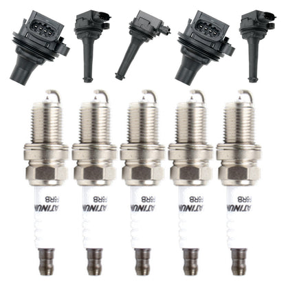 Ignition Coil and Iridium Spark Plugs for Volvo S60 (2001-2004) 2.3L 2.4L
