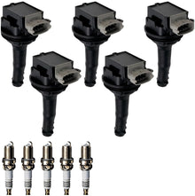 Ignition Coil and Iridium Spark Plugs for Volvo S60 (2005-2009) 2.4L
