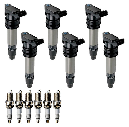 Ignition Coil and Iridium Spark Plugs for Volvo S60 (2011-2012) 3.0L