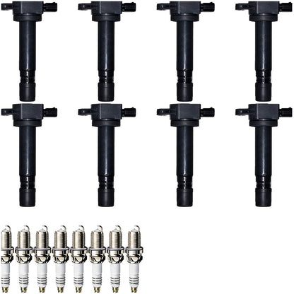 Ignition Coil and Iridium Spark Plugs for Volvo S80 (2007-2010) 4.4L